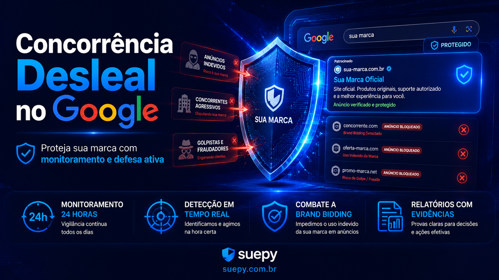 Concorrência Desleal no Google - Suepy